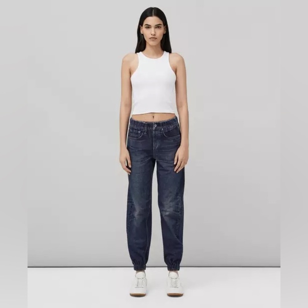 Rag & Bone Miramar Jogger Trompe l'oeil Cotton Jogger size small